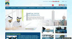 Desktop Screenshot of fujairahfreezone.com